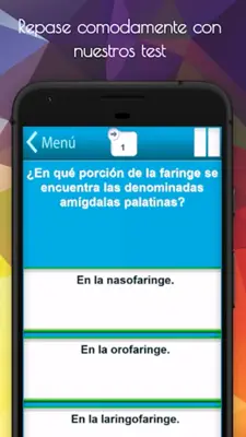 Test Auxiliar Enfermería android App screenshot 12