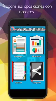 Test Auxiliar Enfermería android App screenshot 13