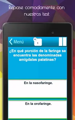 Test Auxiliar Enfermería android App screenshot 8